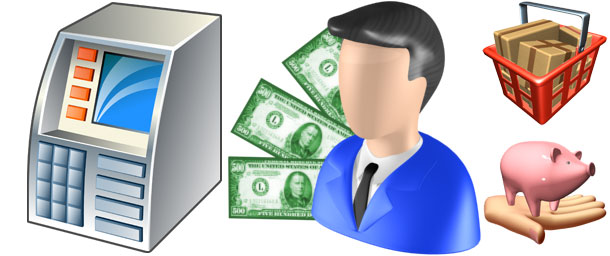 3d financial clip art