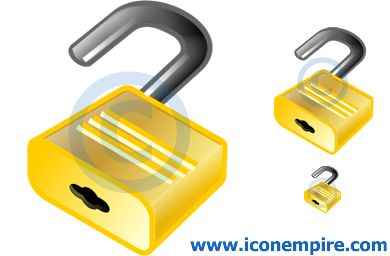 Open lock Open lock
