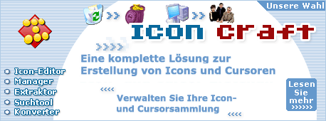 Unsere Wahl ist Metro Style Icon Studio. Metro Style Icon Studio erstellt tolle Icons und Cursors und verwaltet Icon-Sammlungen