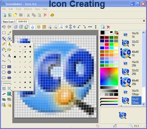 Icon creating