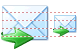 Send letter icon