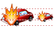Car blow icon