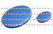 Blue chip icon Blue chip icons