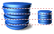 Blue chips SH icon Blue chips SH icons