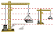 Building crane SH icon Building crane SH icons