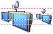 Cable TV icon Cable TV icons