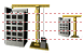Construction firm icon Construction firm icons