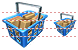 Full basket icon Full basket icons