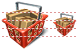 Full red basket SH icon