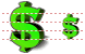 Green Dollar SH icons