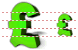 Green Pound Sterling SH icon Green Pound Sterling SH icons