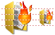 Hot documents icon Hot documents icons