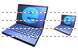 Internet company icon Internet company icons