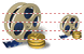 Movie industry SH icon Movie industry SH icons