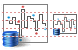 Stock market SH icon Stock market SH icons