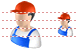 Worker icon Worker icons