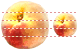 Real peach icons