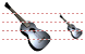 Black guitar icon Black guitar icons