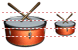 Drum icons