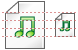 Midi document icon Midi document icons