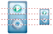 MP3-player icon MP3-player icons