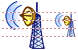 Radio transmitter icon Radio transmitter icons