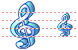 Treble clef icon Treble clef icons