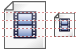 Video file icon Video file icons