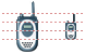 Portable radio transmitter icons