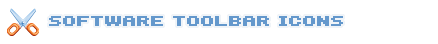 toolbar software icons 