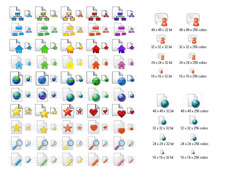 Plenty of liquid-smooth ready icons to enhance application and Web interfaces