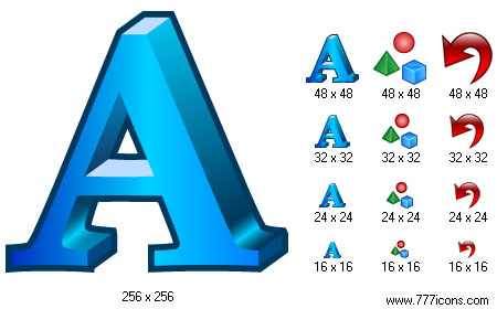 Word Icons example