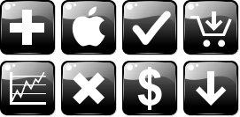 Black Web Icons