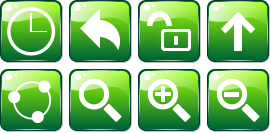 Green Web Icons